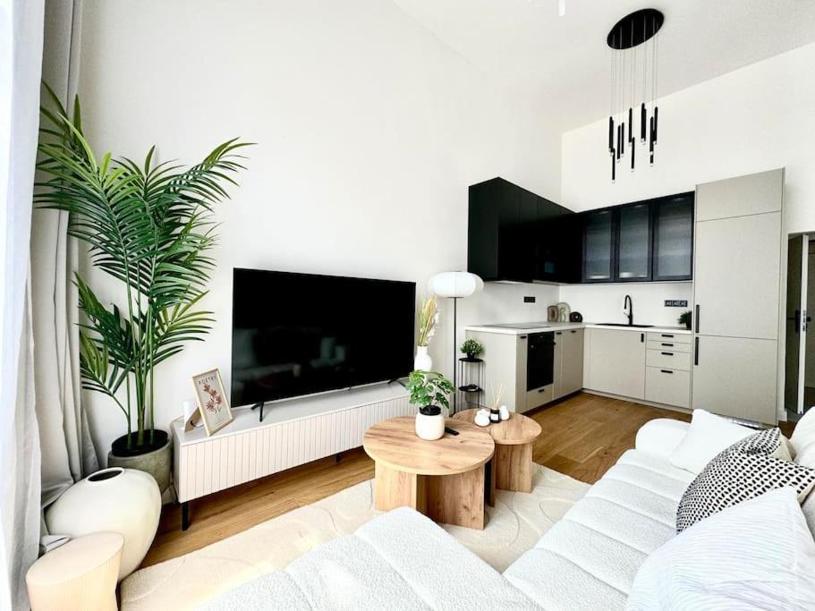 5 Min Dancing House Apartment Prague, Luxury And Modern 외부 사진